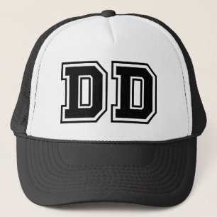 "DD" Monogram Trucker Pet