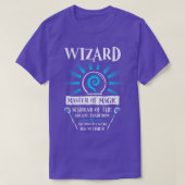 DD WIZARD klasse Dungeons Dragons T-shirt (Design voorkant)