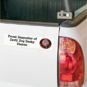 DDDD INGEVOLGE, Proud Support of Devil Dog Der... Bumpersticker (Op Truck)