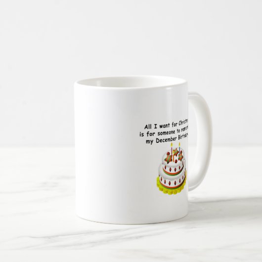 Ddecember Birthday Koffiemok (Voorkant rechts)