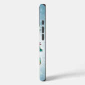 Ddecember: Birthstone Dragon: Turquoise Hoesje-Mat Case-Mate iPhone Case (Achterkant / Links)