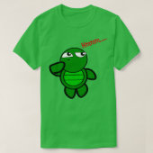 Ddenkende schildpad t-shirt (Design voorkant)