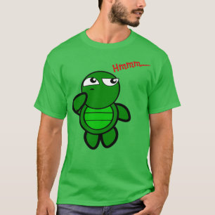 Ddenkende schildpad t-shirt