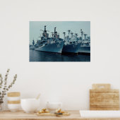 DDG 37 Farragut, DDG 38 Luce, Reserve Philadelphia Poster (Keuken)