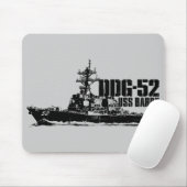 DDG-52 Barry Mousepad Muismat (Met muis)