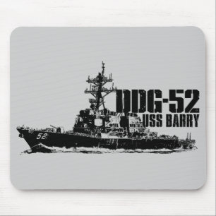 DDG-52 Barry Mousepad Muismat