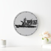 DDG-52 Barry Ronde (Grote) Wandklok (Huis)