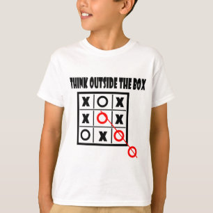 Dding buiten de doos t-shirt