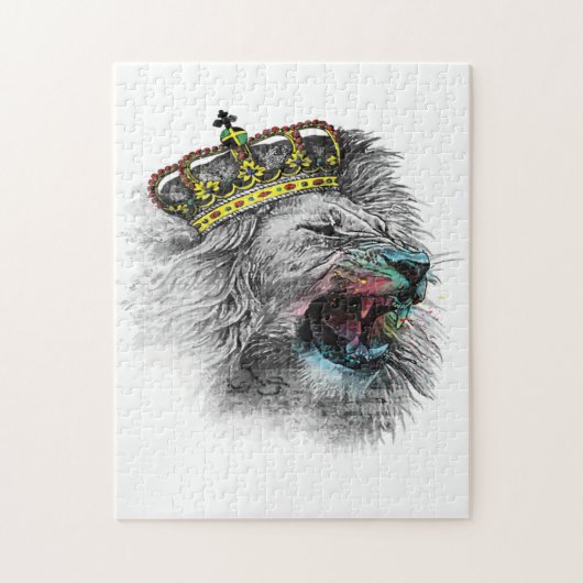 DDL Lion Puzzle Legpuzzel (Verticaal)