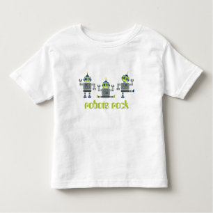 DDLERKLEDING : robots x 3 Kinder Shirts
