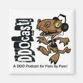 DDOcast Snagz Mascot Magnet (Voorkant)