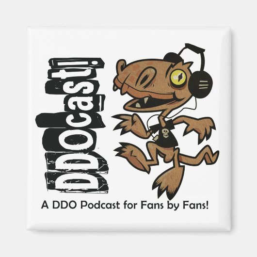 DDOcast Snagz Mascot Magnet (Voorkant)