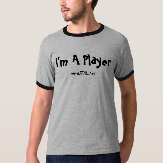 DDPL: Ik ben een speler T-shirt (Voorkant)