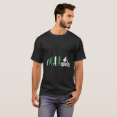 DDR bromfiets oldtimer roller mofa scooter 2 takte T-shirt (Voorkant volledig)