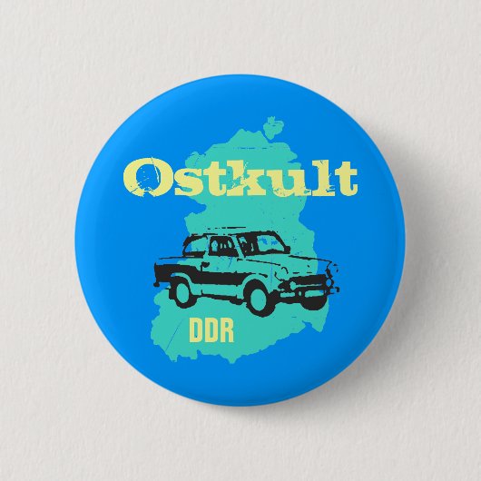 DDR Design Trabbi Ronde Button 5,7 Cm (Voorkant)