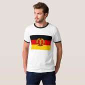DDR Duitse vlag T-shirt (Voorkant volledig)