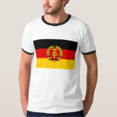 DDR Duitse vlag T-shirt (Voorkant)