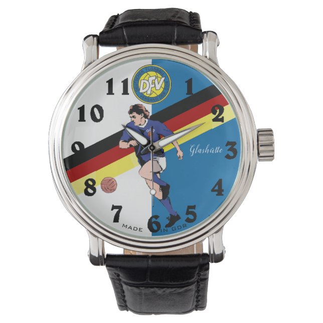 DDR-Football Horloge (Voorkant)