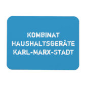 DDR Kühlschrankmagneet Magneet (Horizontaal)