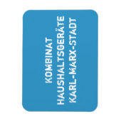 DDR Kühlschrankmagneet Magneet (Verticaal)