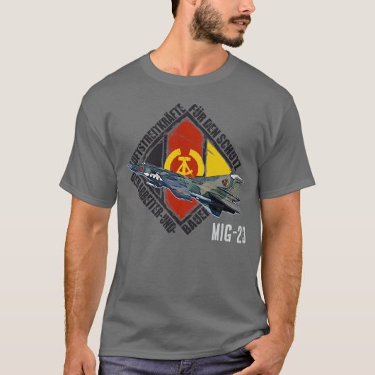 DDR MIG 23 T-SHIRT (Voorkant)