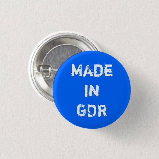 DDR-ontwerp Ronde Button 3,2 Cm (Voorkant /achterkant)