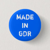 DDR-ontwerp Ronde Button 3,2 Cm (Voorkant)