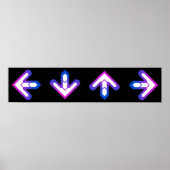 DDR-pijlen Poster (Voorkant)