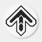 DDR-pijlmagneet Magneet (Voorkant)