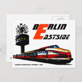 DDR Postkarte Briefkaart (Voorkant / Achterkant)