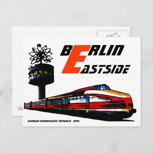 DDR Postkarte Briefkaart (Voorkant / Achterkant)