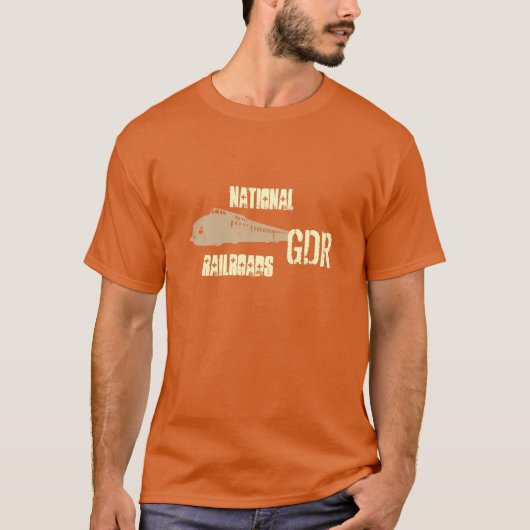DDR Reichsbahndesign T-shirt (Voorkant)
