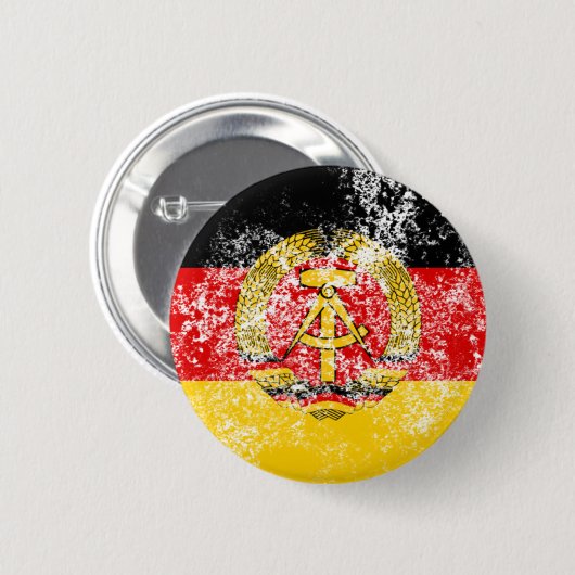 DDR RONDE BUTTON 5,7 CM (Voorkant /achterkant)