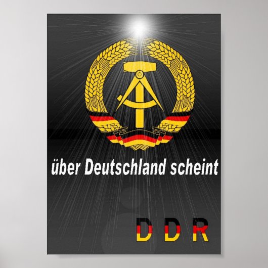 DDR shines Poster (Voorkant)