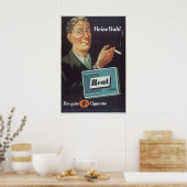 DDR Sigarettenreclameposter Mijn keuze Echt Poster (Keuken)