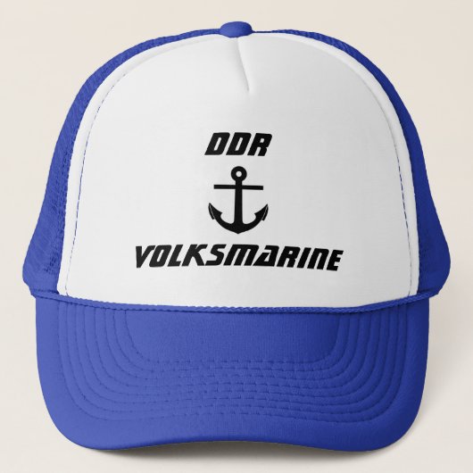 DDR Volksmarine, Oost-Duitse marine Trucker Pet (Voorkant)