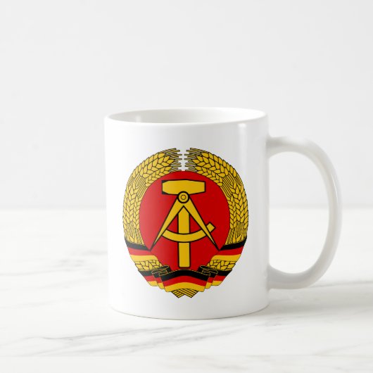 DDR Wappen Koffiemok (Rechts)