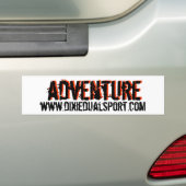 DDS Adventure-Bumpersticker Bumpersticker (Op auto)