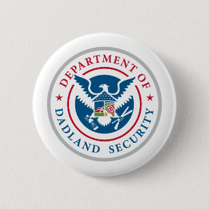 DDS - Department of Dadland Security Ronde Button 5,7 Cm