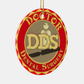 DDS DOCTOR DENTAL SURGERY CHRISTMAS ORNAMENT (Rechts)