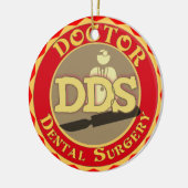 DDS DOCTOR DENTAL SURGERY CHRISTMAS ORNAMENT (Links)