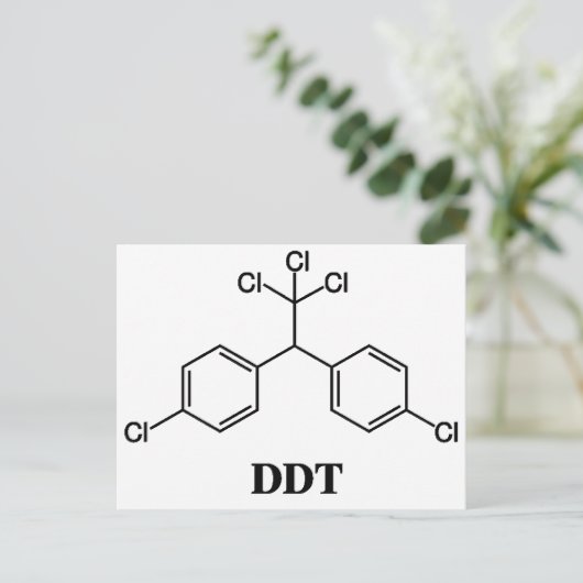 DDT-items Briefkaart (Staand voorkant)