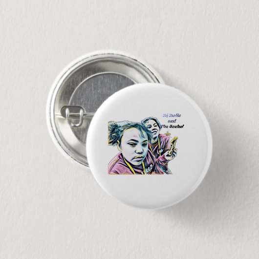 DDTJ RONDE BUTTON 3,2 CM (Voorkant /achterkant)