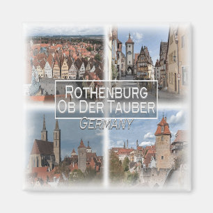 DE0113 Europe, Germany, Rothenburg ob der Tauber, Magneet