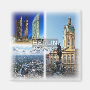 DE0114 Europa, Duitsland, Berlijn, Koelkast Magneet