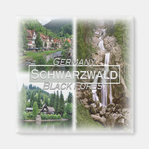 DE0115 Europa, Duitsland, Zwarte Woud Schwarzwald, Magneet