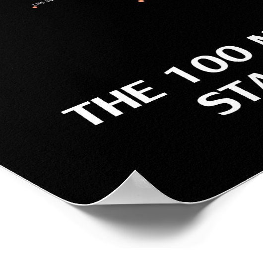 De 100 Nearest Star-systemen Poster (Hoek)
