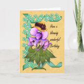 de 100ste Kaart van de Verjaardag met leuke (Voorkant)