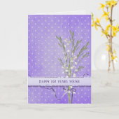 De 102ste verjaardag van het Boeket van het Kaart (Gele Bloem)