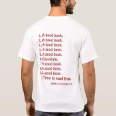 De 10 belangrijkste dingen... t-shirt (Achterkant)